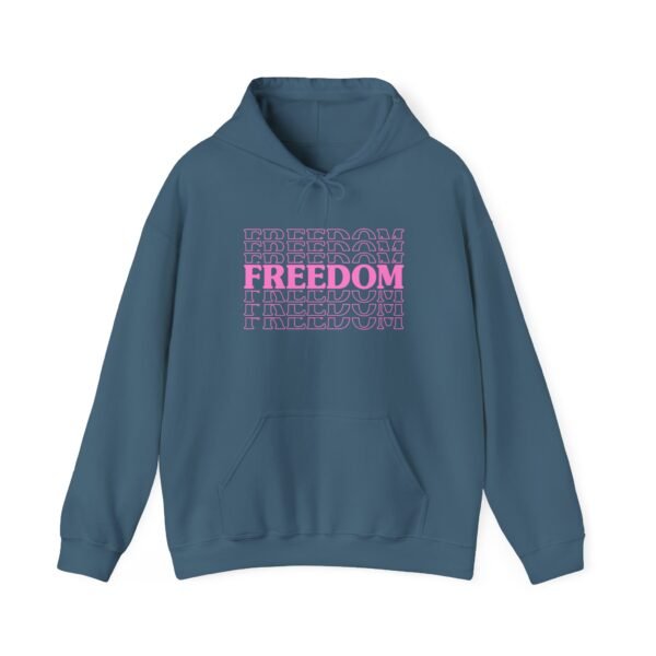 Freedom Graphic Hoodie, Inspirational Sweatshirt, Unisex Casual Wear, Everyday Comfort, Gift for Her, Motivational Apparel - Image 17