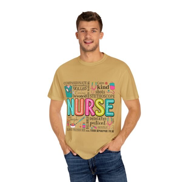 Caring Nurse T-Shirt, Joyful Nurse Apparel, Gift for Healthcare Workers, Cute Medical Tee, Nurse Appreciation Day Shirt - Image 25