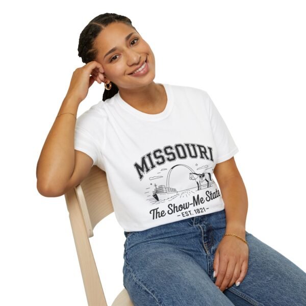 Missouri Unisex Softstyle T-Shirt, Show-Me State Tee, State Pride Shirt, Gift for Travelers, Casual Wear, Souvenir Apparel - Image 15