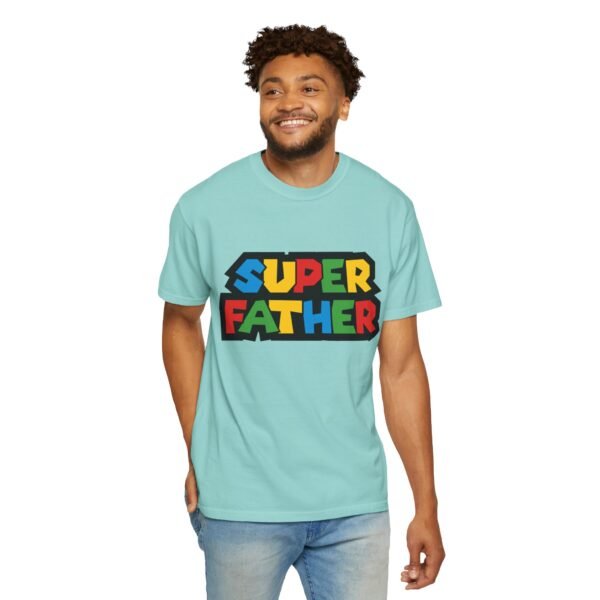 Super Father Graphic Tee, Father's Day Gift, Unisex T-Shirt, Dad Humor Shirt, Gift for Dad, Fun Family Tee