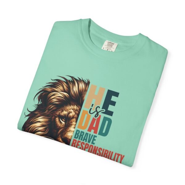 He is Dad Lion Graphic T-Shirt, Father's Day Gift, Unisex Tee, Dad Humor Shirt, Gift for Dad, Warrior Dad Apparel - Image 25