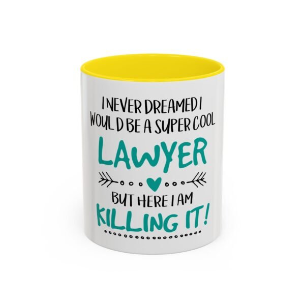 Cool Lawyer Accent Coffee Mug, Gift for Lawyers, Fun Coffee Cup, Office Decor, Inspirational Mug, Motivational Gift - Image 29