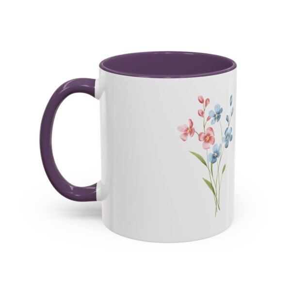 Floral Accent Coffee Mug - Perfect for Cozy Mornings, Gift for Her, Kitchen Decor, Garden Lovers, Mother's Day, Home Birthday Gift - Image 29
