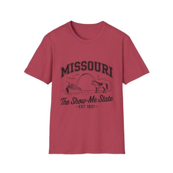 Missouri Unisex Softstyle T-Shirt, Show-Me State Tee, State Pride Shirt, Gift for Travelers, Casual Wear, Souvenir Apparel - Image 71