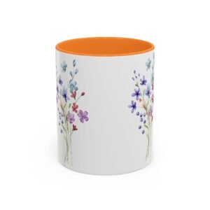 Colorful Floral Coffee Mug – Perfect Gift for Garden Lovers, Tea Drinkers, Birthdays, Mother’s Day, Summer Decor