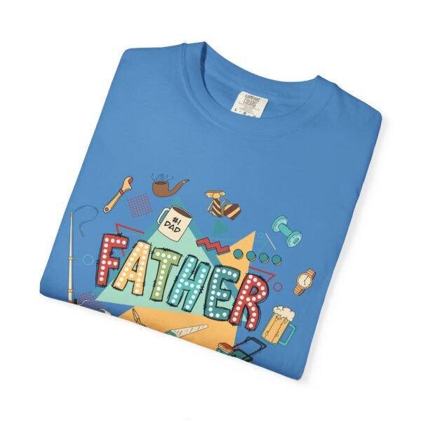 Father's Day Garment-Dyed T-Shirt, Unisex Tee for Dad, Unique Father's Day Gift, Casual Wear, Dad's Special Day Apparel - Image 13