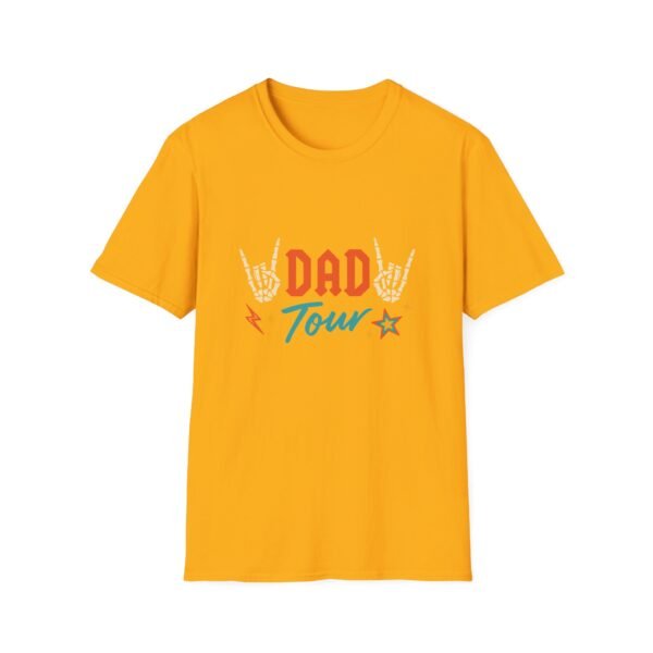 Rockin' Dad Tour T-Shirt, Perfect for Father's Day, Family Vacations, Concerts, Gift for Dad, Unisex Softstyle Tee - Image 15