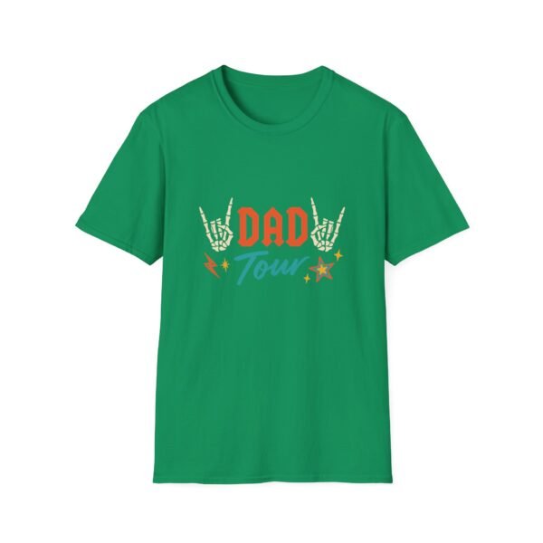 Rockin' Dad Tour T-Shirt, Perfect for Father's Day, Family Vacations, Concerts, Gift for Dad, Unisex Softstyle Tee - Image 23