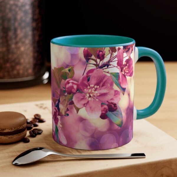 Floral Blossom Accent Mug | Cute Coffee Cup, Gift for Her, Spring Decor, Tea Mug, Flower Lover's Gift - Image 16
