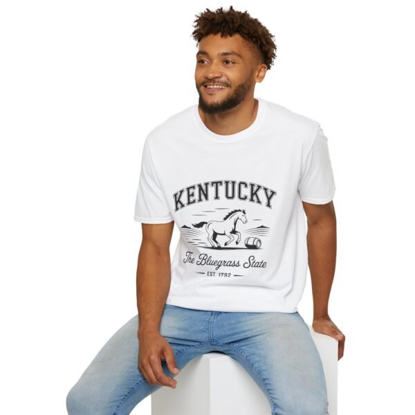 Kentucky Bluegrass State Unisex T-Shirt, Vintage Kentucky Tee, Horse Graphic Shirt, Gift for Kentuckians, Travel Souvenir - Image 9