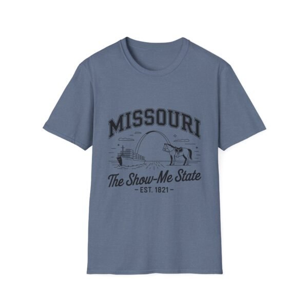 Missouri Unisex Softstyle T-Shirt, Show-Me State Tee, State Pride Shirt, Gift for Travelers, Casual Wear, Souvenir Apparel - Image 47