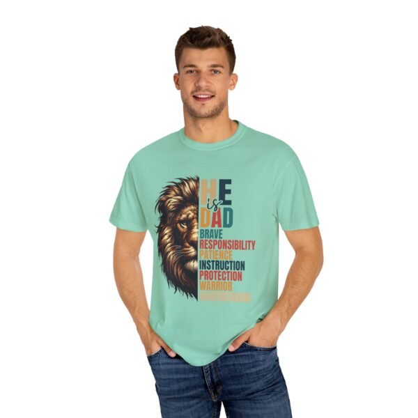 He is Dad Lion Graphic T-Shirt, Father's Day Gift, Unisex Tee, Dad Humor Shirt, Gift for Dad, Warrior Dad Apparel - Image 26