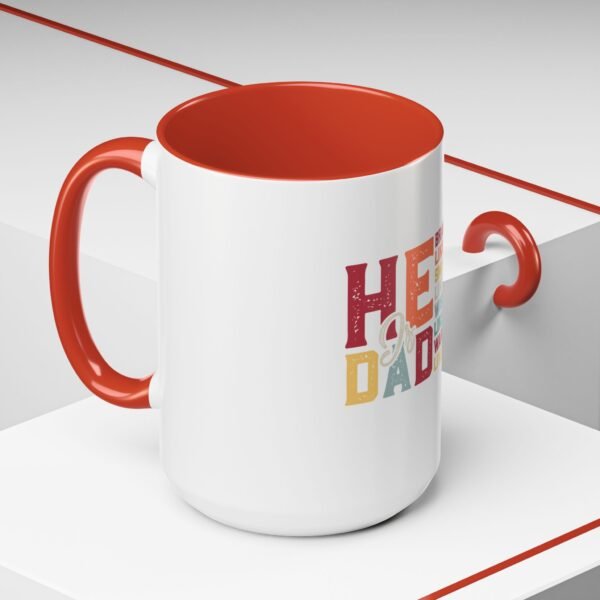 Dad Motivation Coffee Mug – Brave Wise Smart Inspired Gift for Father's Day, Birthday, or Any Occasion, Fun Quote Drinkware - Image 34