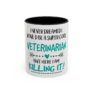 Veterinarian Coffee Mug – Perfect Gift for Animal Lovers, Cute Vet Mug, Funny Veterinarian Cup, Birthday Gift for Vets, 11oz and 15oz