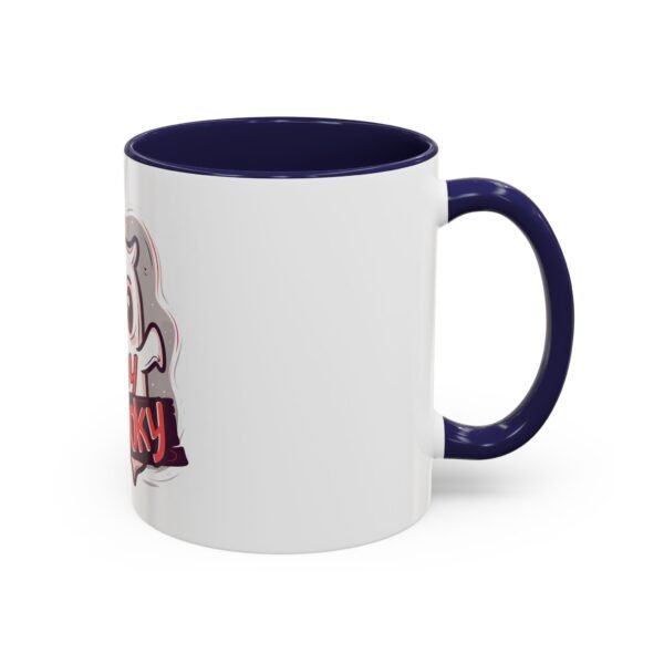 Stay Spooky Accent Coffee Mug for Halloween Lovers, Cute Ghost Design, Unique Gift for Friends, October Celebration, Fun Kitchen Decor - Image 6