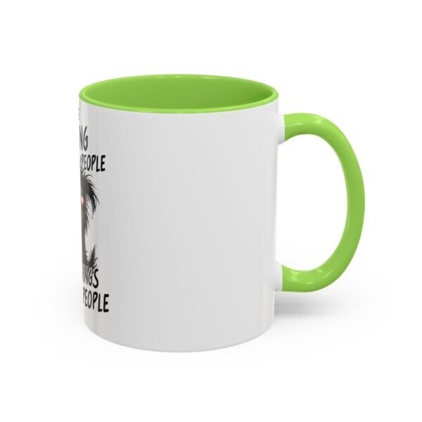 Colorful Coffee Mug for Morning Haters, Funny Gifts for Coffee Lovers, Cute Mug for Pet Owners, Unique Holiday Gift, Humor Mug - Image 2
