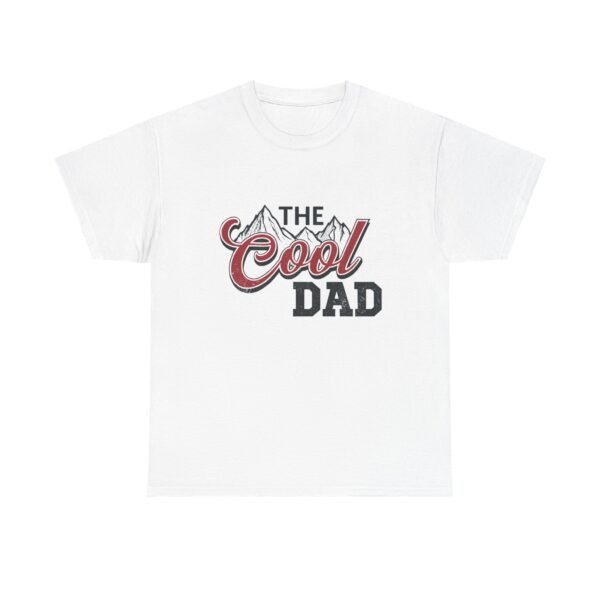 Cool Dad Unisex Heavy Cotton Tee | Perfect Gift for Father's Day, Casual Wear, Outdoor Fun, Birthday, Family Events - Image 6