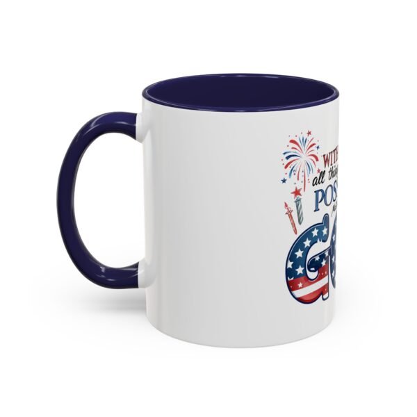 Religious Accent Mug With God All Things Are Possible Accent Coffee Mug (11, 15oz), Tshirt Gift - Image 7