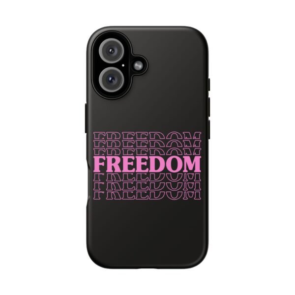 Freedom Phone Case - Tough Cases for Bold Expressions, Unique Mobile Accessory, Stylish Gift for Teens, Affirmation Case, Everyday Use - Image 5