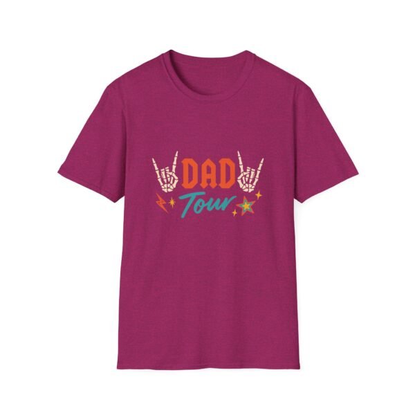 Rockin' Dad Tour T-Shirt, Perfect for Father's Day, Family Vacations, Concerts, Gift for Dad, Unisex Softstyle Tee - Image 19