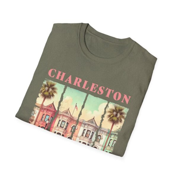 Charleston Vintage Art T-Shirt, Unisex Apparel, Souvenir Tee, Travel Shirt, Summer Fashion, Gift for City Lovers - Image 17