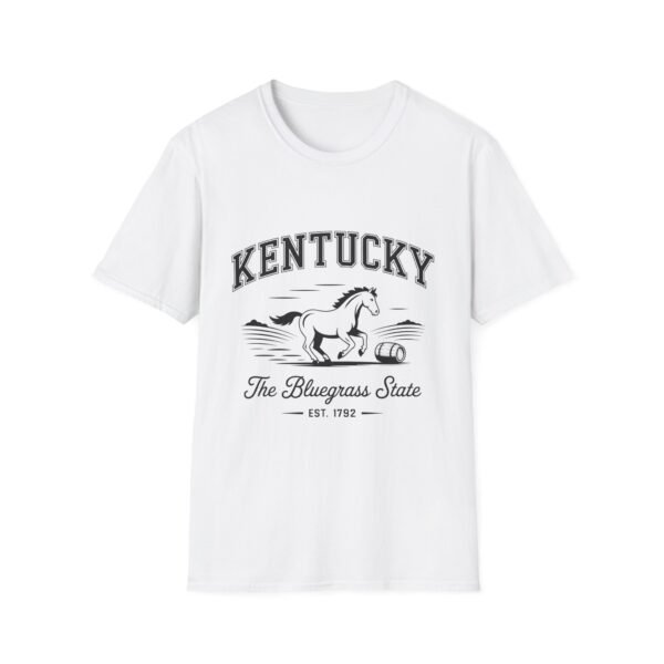 Kentucky Bluegrass State Unisex T-Shirt, Vintage Kentucky Tee, Horse Graphic Shirt, Gift for Kentuckians, Travel Souvenir - Image 5
