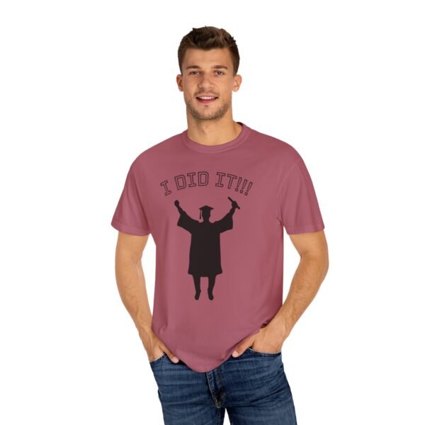 Graduation Celebration T-Shirt, I Did It T-Shirt, Unisex Graduation Tee, Funny Grad Shirt, Gift for Graduates, Graduation Party Attire - Image 54