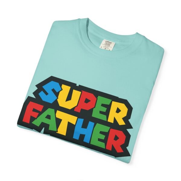 Super Father Graphic Tee, Father's Day Gift, Unisex T-Shirt, Dad Humor Shirt, Gift for Dad, Fun Family Tee - Image 4