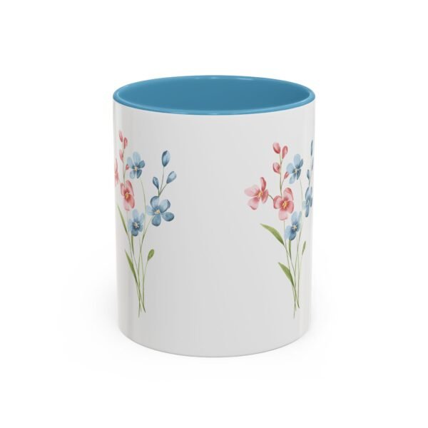 Floral Accent Coffee Mug - Perfect for Cozy Mornings, Gift for Her, Kitchen Decor, Garden Lovers, Mother's Day, Home Birthday Gift - Image 19