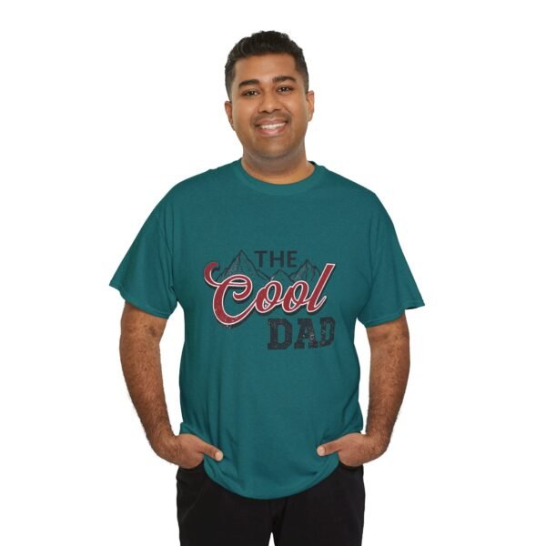 Cool Dad Unisex Heavy Cotton Tee | Perfect Gift for Father's Day, Casual Wear, Outdoor Fun, Birthday, Family Events - Image 5