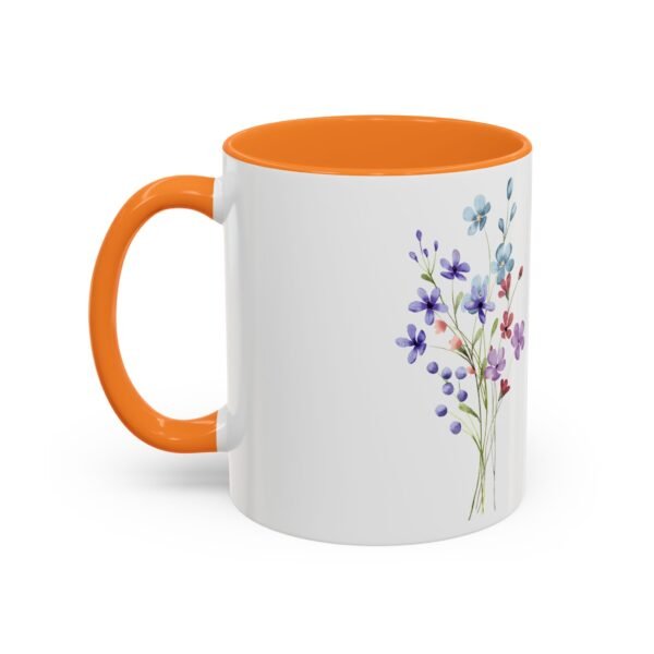 Colorful Floral Coffee Mug - Perfect Gift for Garden Lovers, Tea Drinkers, Birthdays, Mother's Day, Summer Decor - Image 4