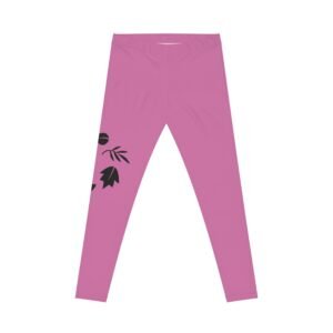 Bohemian Floral Leggings for Women, Casual Wear, Fitness Leggings, Everyday Comfort, Yoga Pants, Gift for Her