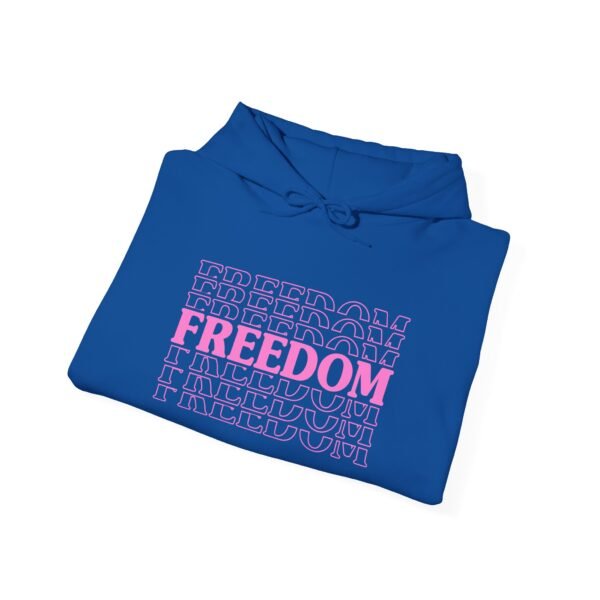 Freedom Graphic Hoodie, Inspirational Sweatshirt, Unisex Casual Wear, Everyday Comfort, Gift for Her, Motivational Apparel - Image 24