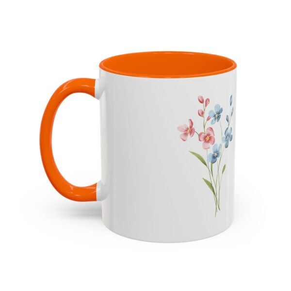 Floral Accent Coffee Mug - Perfect for Cozy Mornings, Gift for Her, Kitchen Decor, Garden Lovers, Mother's Day, Home Birthday Gift - Image 25
