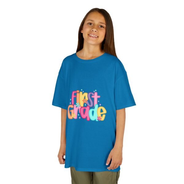 First Grade Kids Tee, Kids Cotton Shirt, Back to School Gift, Birthday Gift for Kids, Fun Class Shirt - Image 3