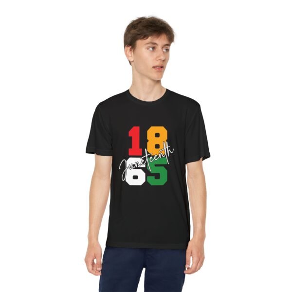 Youth Competitor Tee with Stylish 1865 Design | Trendy Sports T-Shirt, Activewear for Kids, Perfect Gift - Image 3