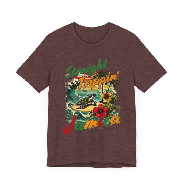 Tropical Vibe Tee: Straight Trippin' Jamaica - Image 55
