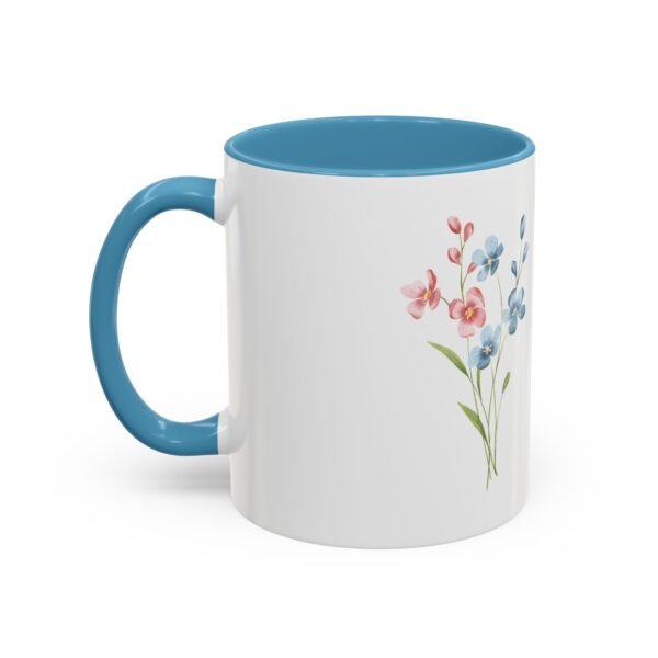 Floral Accent Coffee Mug - Perfect for Cozy Mornings, Gift for Her, Kitchen Decor, Garden Lovers, Mother's Day, Home Birthday Gift - Image 21