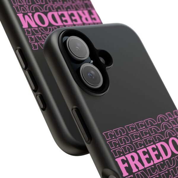 Freedom Phone Case - Tough Cases for Bold Expressions, Unique Mobile Accessory, Stylish Gift for Teens, Affirmation Case, Everyday Use - Image 6