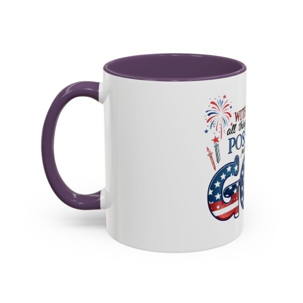 Religious Accent Mug With God All Things Are Possible Accent Coffee Mug (11, 15oz), Tshirt Gift - Image 27
