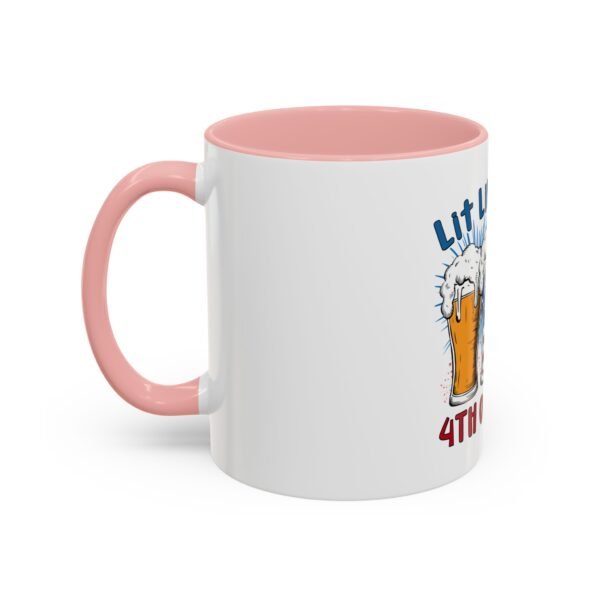 Patriotic Coffee Mug - Lit Like the 4th of July, Fun Drinkware, Independence Day Gift, Summer Party Mug, USA Celebration Cup - Image 11