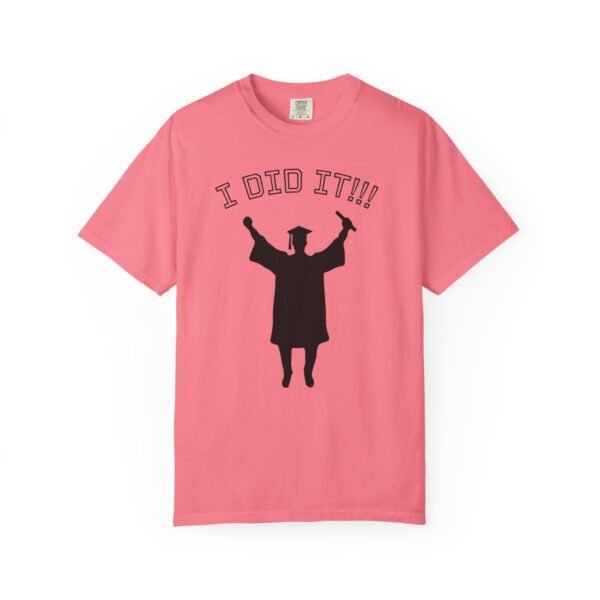 Graduation Celebration T-Shirt, I Did It T-Shirt, Unisex Graduation Tee, Funny Grad Shirt, Gift for Graduates, Graduation Party Attire - Image 47