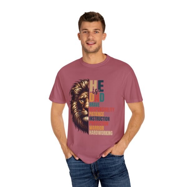 He is Dad Lion Graphic T-Shirt, Father's Day Gift, Unisex Tee, Dad Humor Shirt, Gift for Dad, Warrior Dad Apparel - Image 38