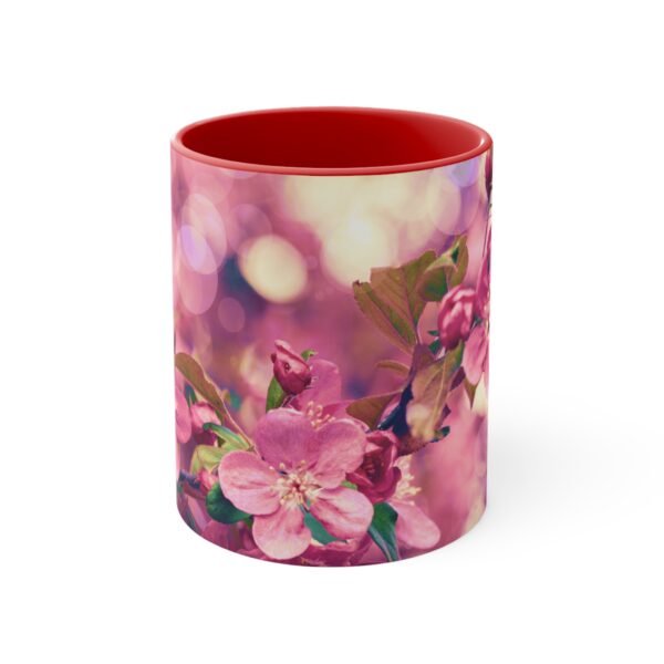 Floral Blossom Accent Mug | Cute Coffee Cup, Gift for Her, Spring Decor, Tea Mug, Flower Lover's Gift - Image 9