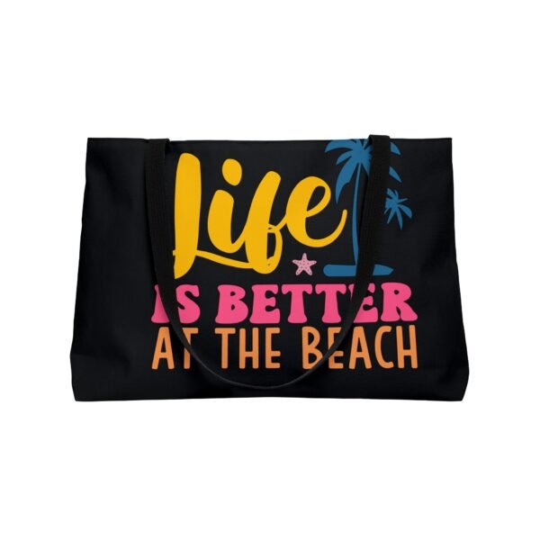 Beach Life Weekender Tote Bag | Perfect for Travel, Vacations, Gifts, Summer Adventures, Pool Days - Image 3
