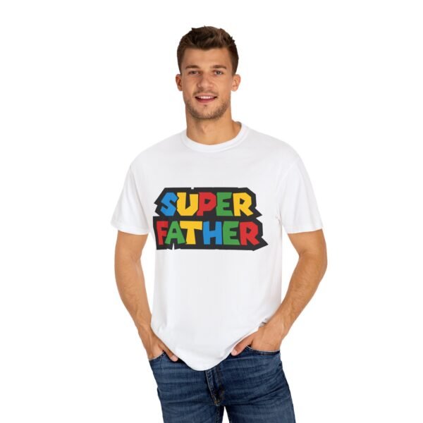 Super Father Graphic Tee, Father's Day Gift, Unisex T-Shirt, Dad Humor Shirt, Gift for Dad, Fun Family Tee - Image 9