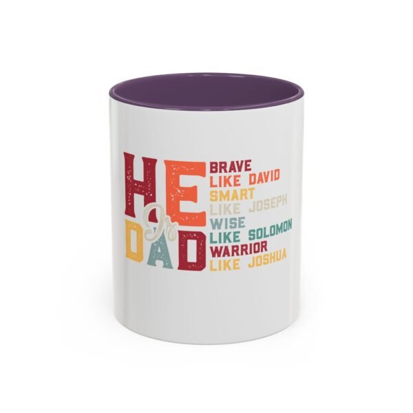 Dad Motivation Coffee Mug – Brave Wise Smart Inspired Gift for Father's Day, Birthday, or Any Occasion, Fun Quote Drinkware - Image 44