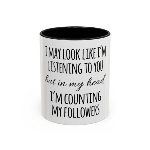 Funny Coffee Mug - Perfect Gift for Social Media Lovers, Unique Desk Accessory, Ideal for Birthdays & Holidays