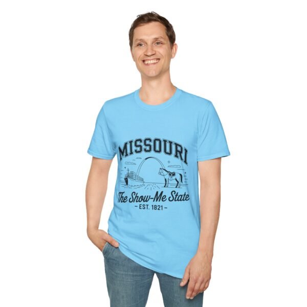 Missouri Unisex Softstyle T-Shirt, Show-Me State Tee, State Pride Shirt, Gift for Travelers, Casual Wear, Souvenir Apparel - Image 10