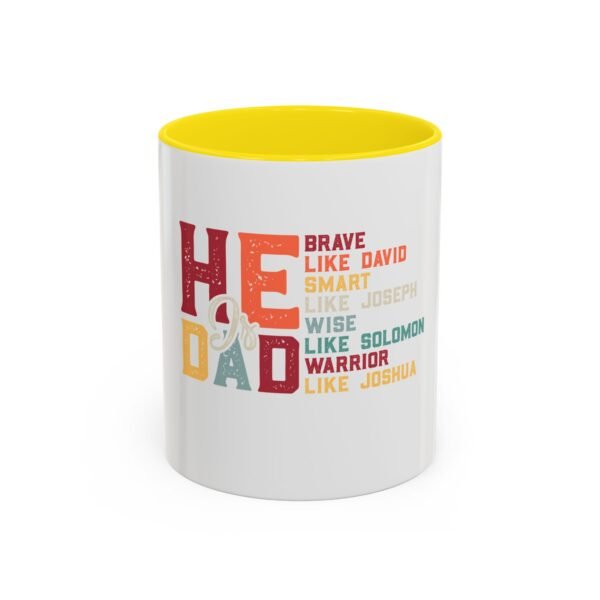 Dad Motivation Coffee Mug – Brave Wise Smart Inspired Gift for Father's Day, Birthday, or Any Occasion, Fun Quote Drinkware - Image 48